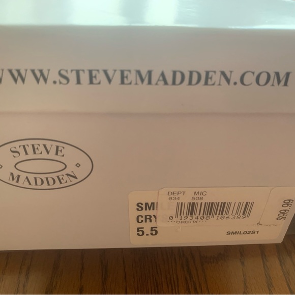 Steve Madden Smile Crystal Loafers - Picture 7 of 8